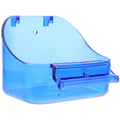 Compact Bird Bath Cage Reusable Leakproof Parrot Shower Box Smooth Zpaxo Default Title