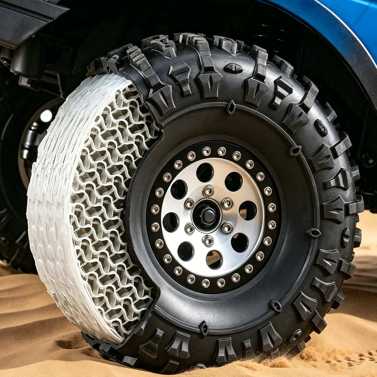 1 9-Inch 3D Printing TPU Tire Filler Lightweight Shock Absorber Zpaxo
