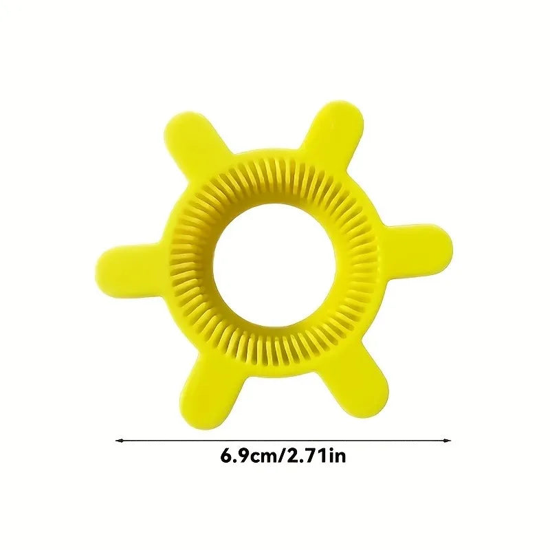 Manual Plastic Bottle Opener No Batteries Required Durable Gear Shape Zpaxo