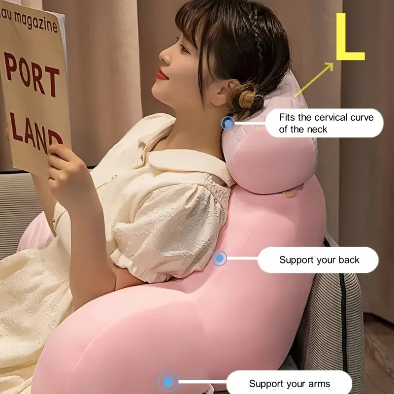 Sofa Pillow Waist Support Mattress Bed Reading Spring Summer Autumn Zpaxo