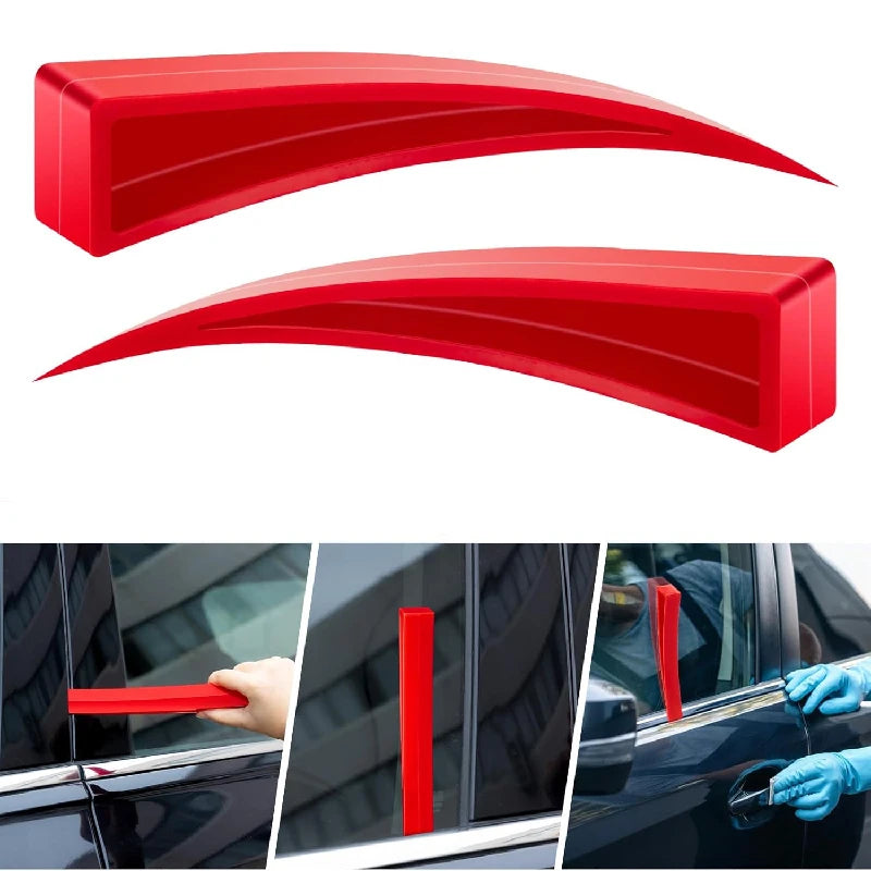 Universal Pry Bar Expander Door Wheel Groove Body Window Wedge Zpaxo
