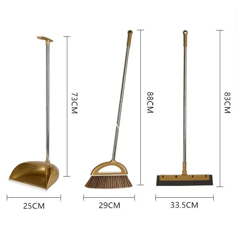 Magic Broom Plastic Dustpan Cleaning Tools Sweeper Wiper Floors Home Zpaxo