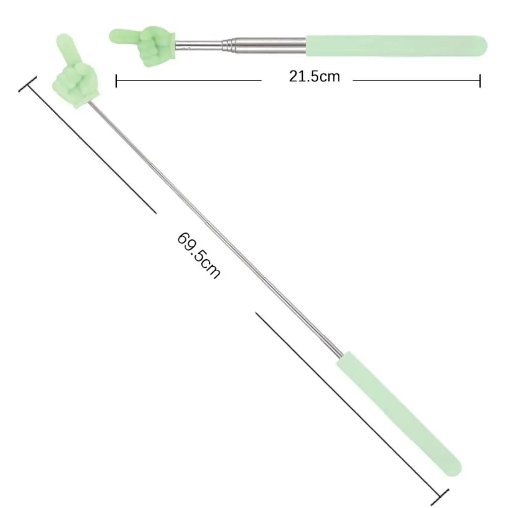 Creative Stainless Steel Teaching Pointer Telescopic Rod Design Stick Zpaxo