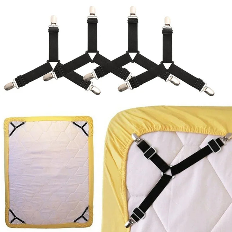 Lot Bed Sheet Fasteners Holder Gadgets Organizer Mattress Cover Clip Zpaxo