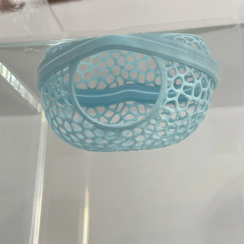 Heart Shape Floating Betta Hide Resting Cave Shrimp 3D Printed Fish Zpaxo