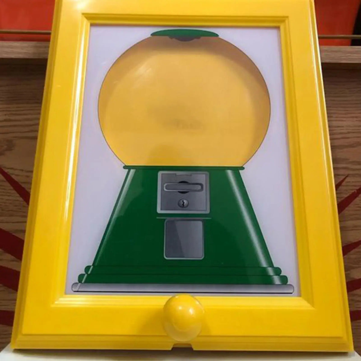 Candy Dispenser Frame Creative Vending Toy Decorative Snack Container Zpaxo