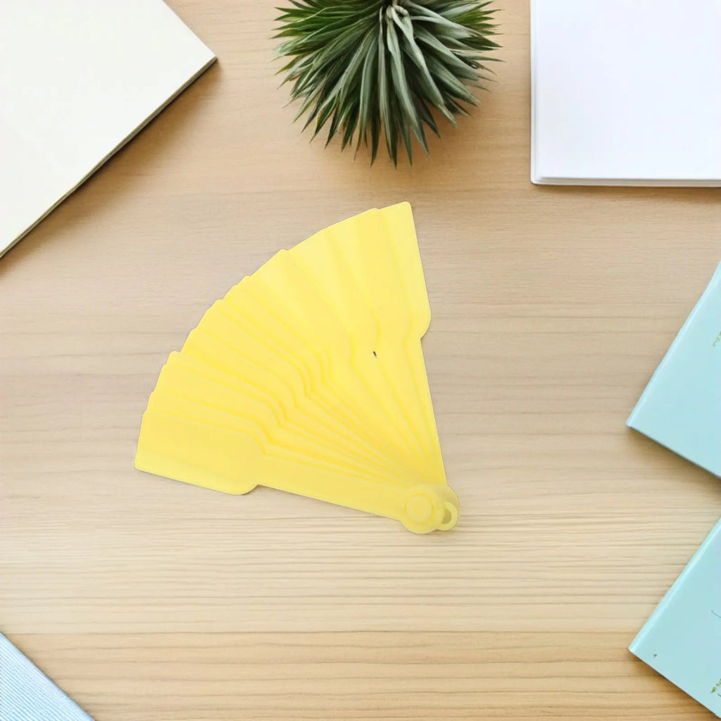 Folding Fan Red Envelope Display Frame DIY Plastic Handheld Craft Zpaxo