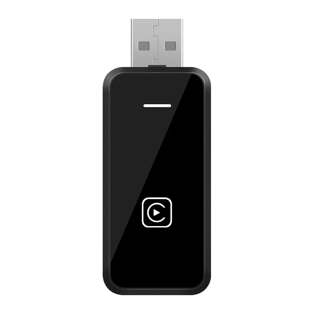 2 in 1 Wired to Wireless Carplay Android Auto Adapter Type-C/USB Plug And Play Bluetooth Mini Smart AI Box For 99% Original Car Zpaxo F Version