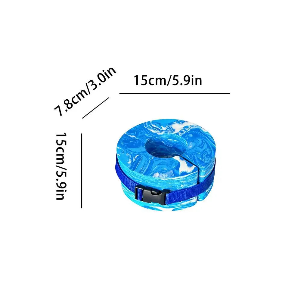 2-Pack Swim Aquatic Cuffs Kids Arm Floaties Adjustable High-density Zpaxo B