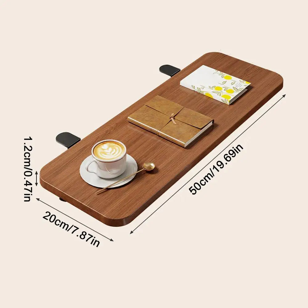 Desk Extender Foldable Table Wrist Rest Desktop Extension Shelf Women Zpaxo Brown