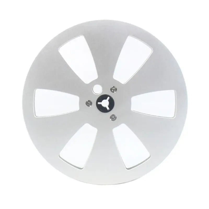 652F High Strength 7inch Recording Reel with 6 Holes for Reel to Reel Tape Recorders Zpaxo Silver CN
