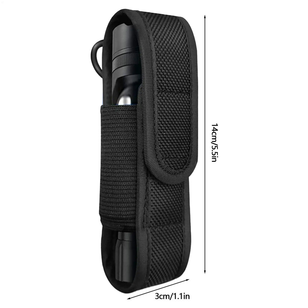 Flashlight Cover Case Pouch LED Torch Nylon Protective Hunting Zpaxo