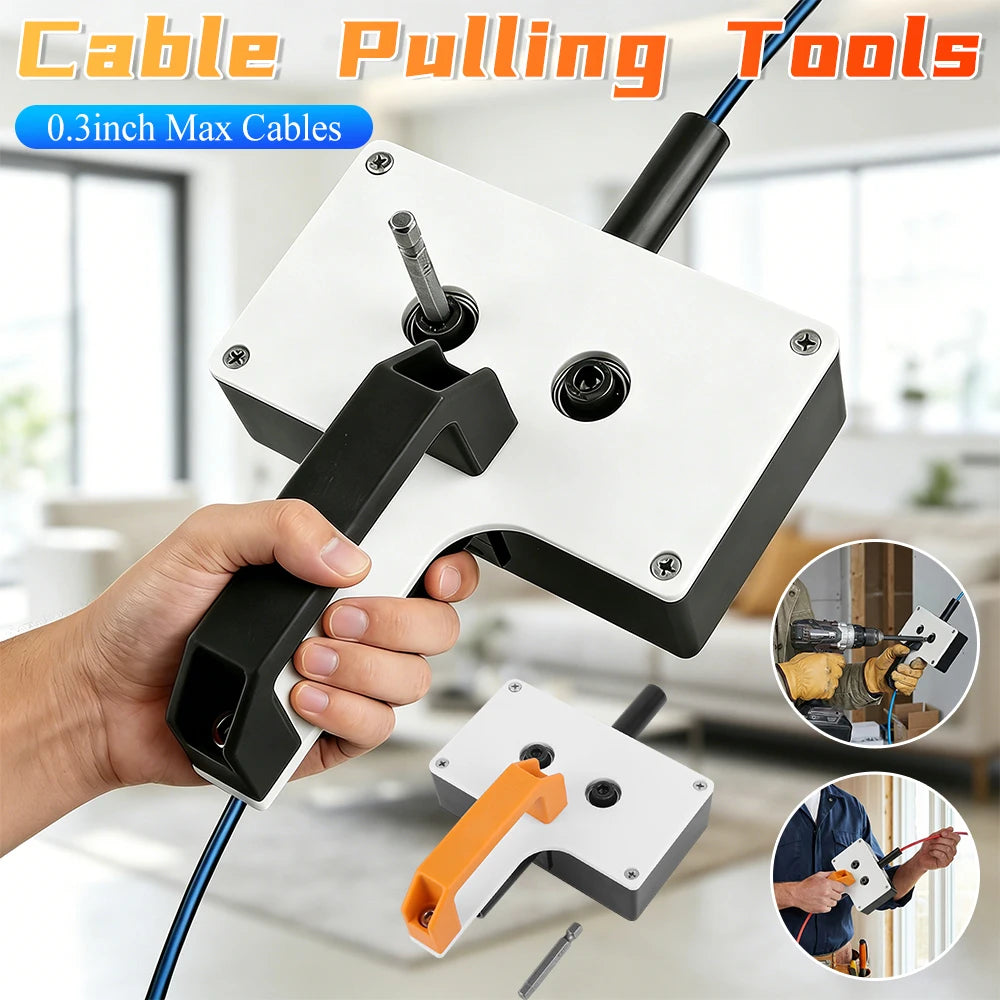 Wire Puller Conduit Wiring Pulling Tools Max Cables Cable Electrician Zpaxo