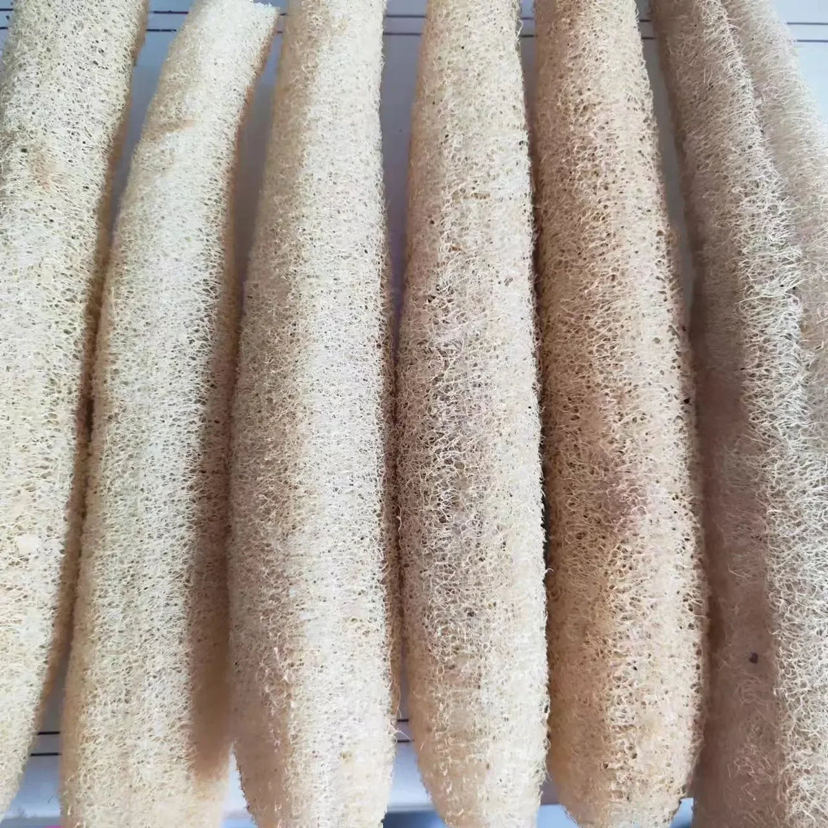 Natural Loofah Scrubber Multi-purpose Cleaning Tool Kitchen Bathroom Zpaxo