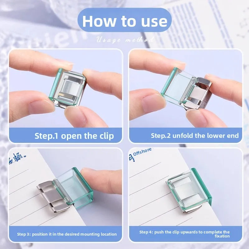 Creative Push Clip File Organization Test Paper Storage Zpaxo