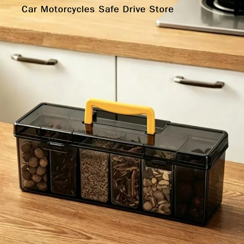 Multifunctional Tool Organizer Large Capacity Transparent Storage Zpaxo
