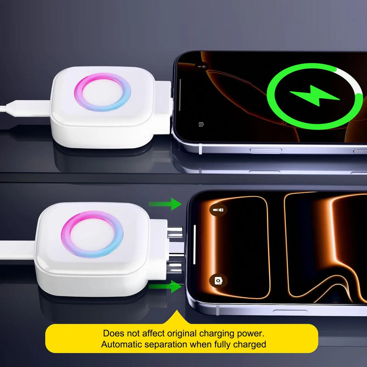 Stop Charging Adapter Intelligent Auto Disconnect Overcharge Zpaxo