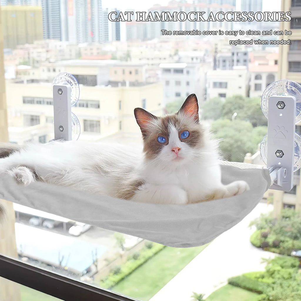 Breathable Washable Cat Window Hammock Cover Replacement Zippered Zpaxo