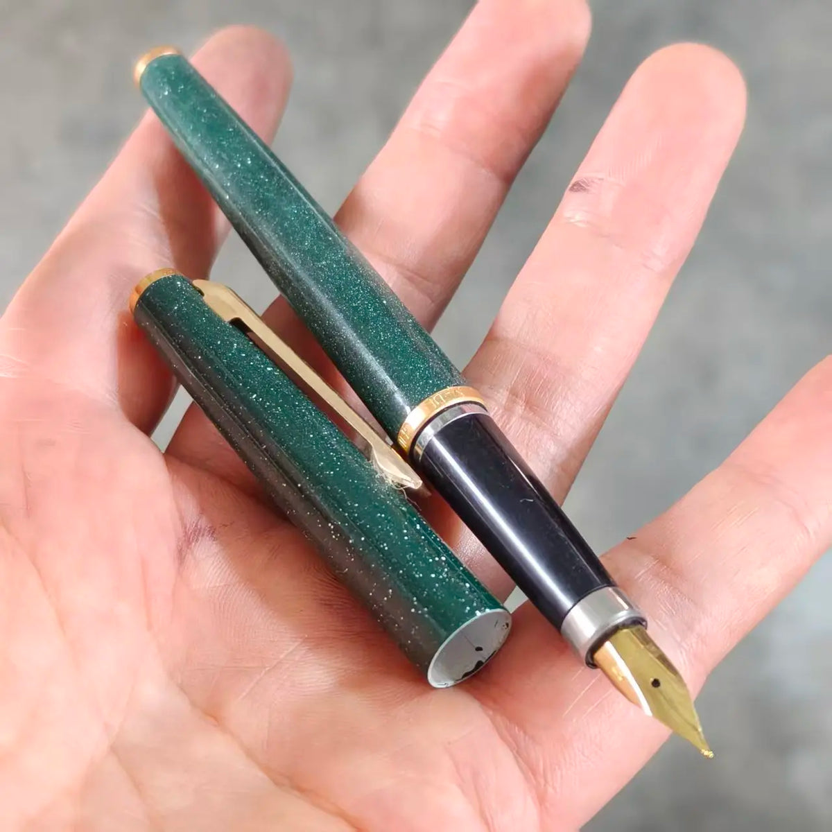 Yong Sheng 223 Fountain Pen, Fine Nib, Students Writing Stationery Collection, Old Vintage, 1990 s, New Zpaxo 223lvse F