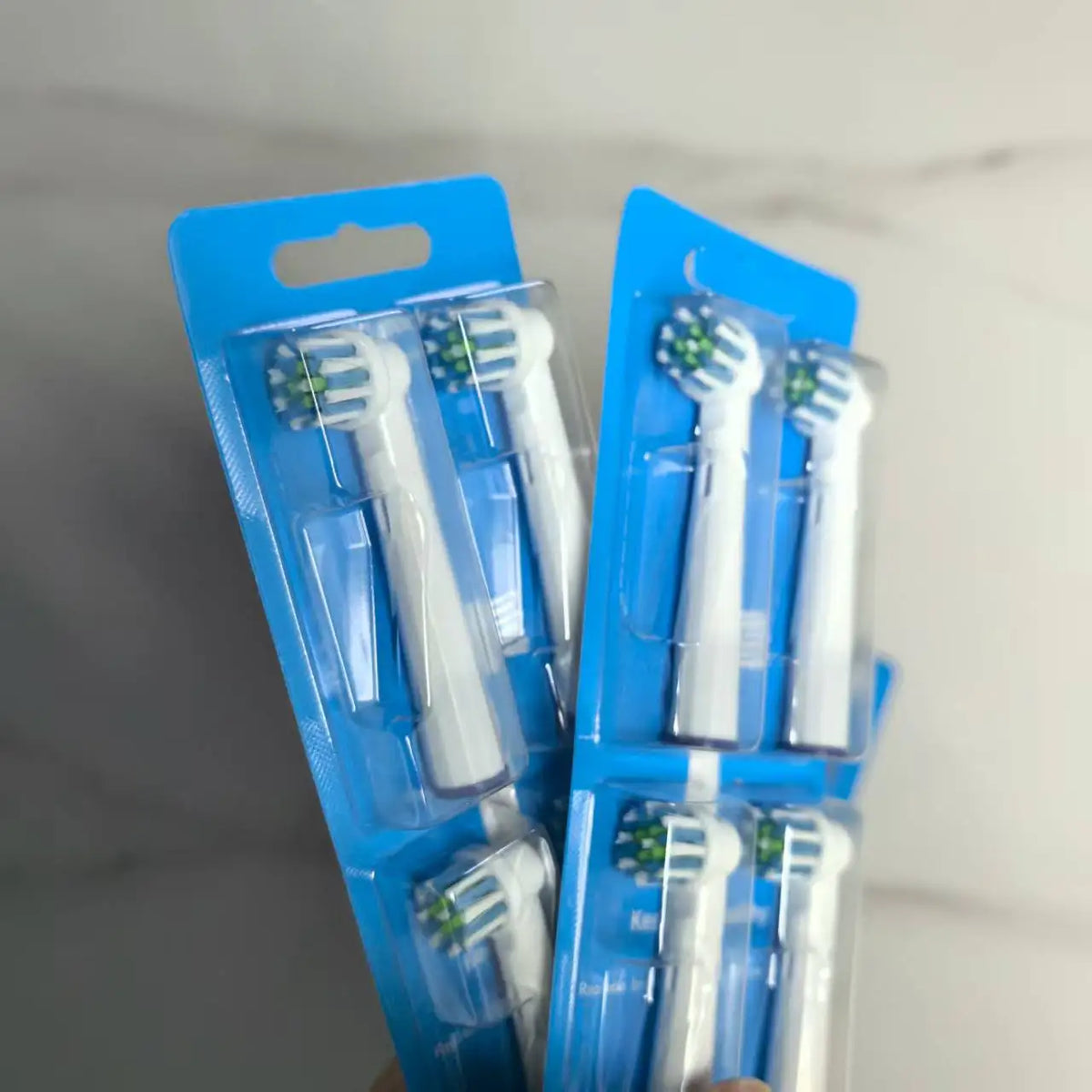 4 Electric Toothbrush Head Oral B Sensitive Replacement Brush Heads Zpaxo