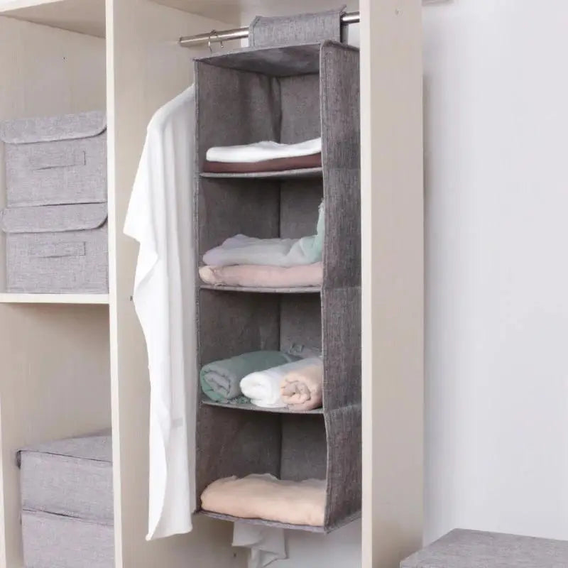 1 3 4 Layer Storage Hanging Bag Multifunctional Clothing Organizing Zpaxo
