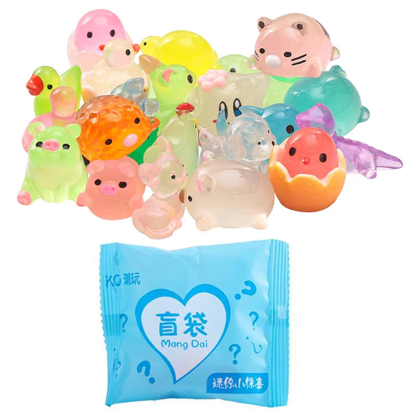 Cute Mini Simulation Animal Model Action Surprise Dolls Lovely Zpaxo