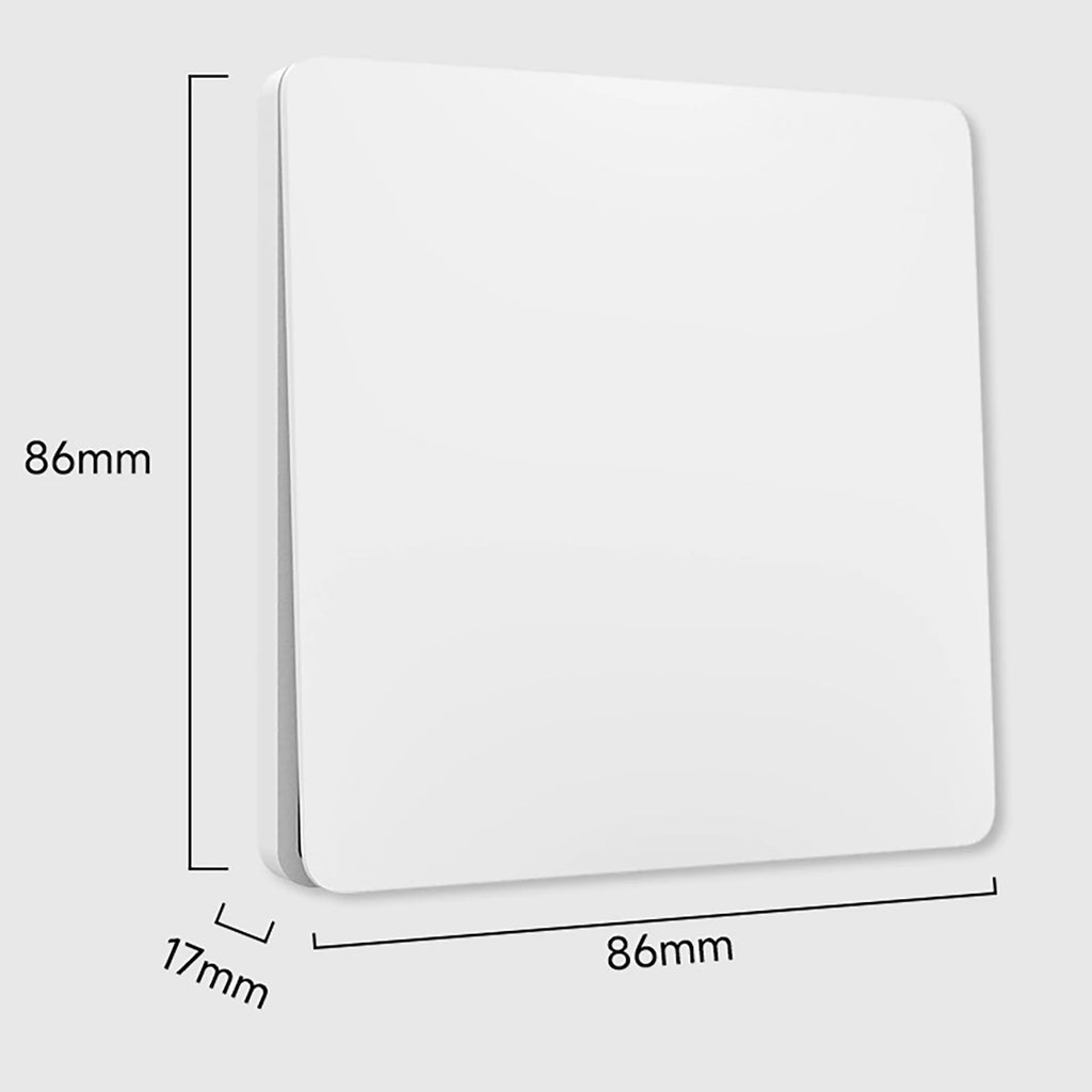 RF 433 92MHz Frameless Large Panel Self Powered Wireless Switch Zpaxo