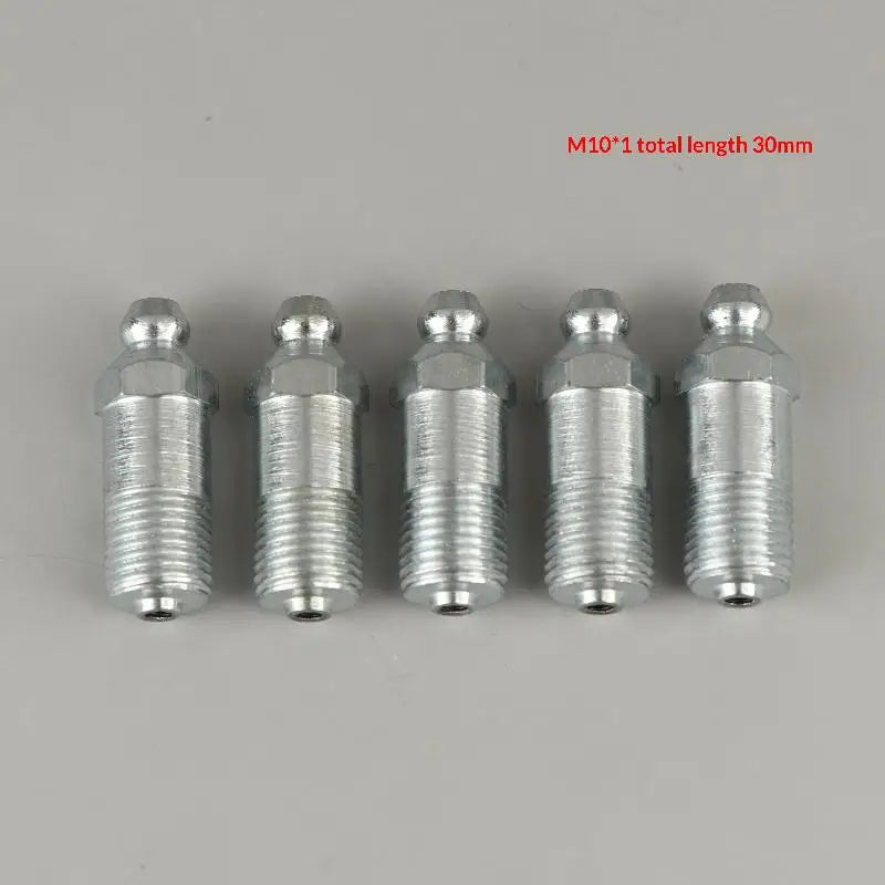 Lengthened Grease Nipple Special Zerk M6 M8 M10 Metric Head Connector Zpaxo M10 30mm