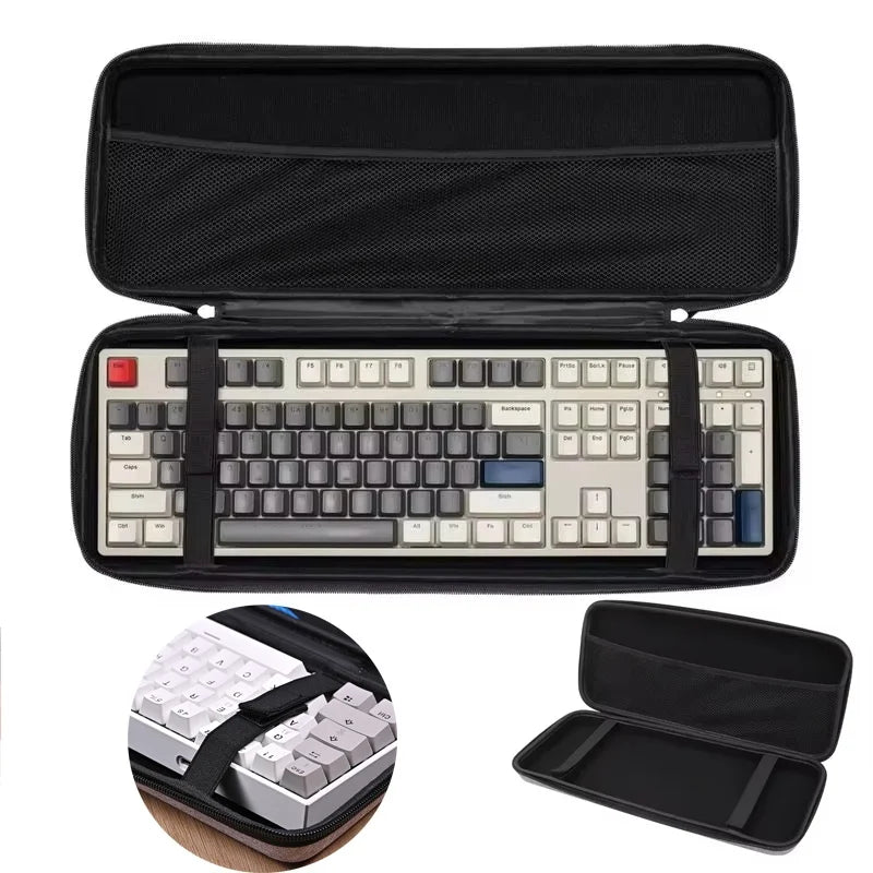 Portable Mechanical Keyboard Case Dustproof Storage Box Zpaxo