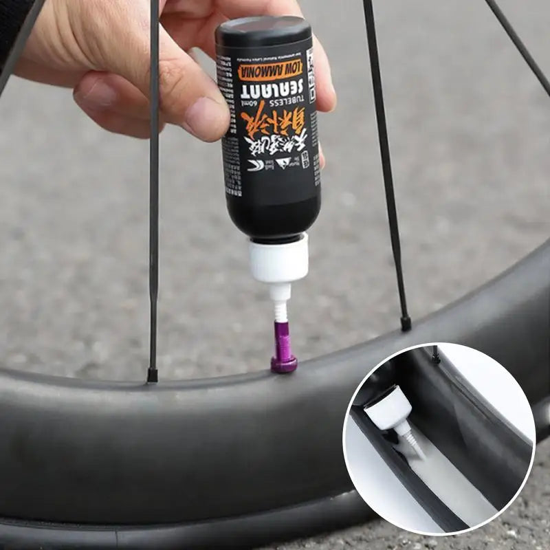 Tubeless Tire Sealant Bead Mountain Bikes Repair Tools Fast Act Latex Zpaxo