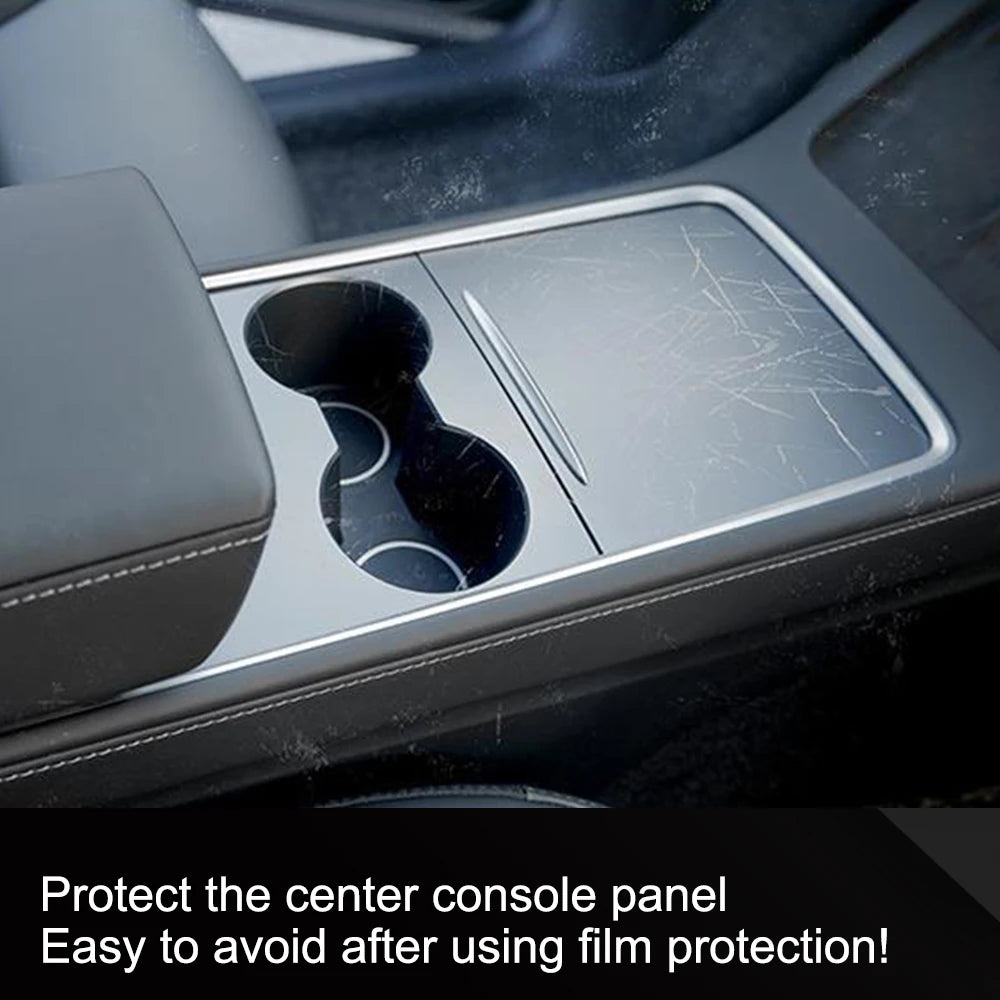 Interior Decoration PVC Film Tesla Model 3 Y 21-22 Multi Car Central Zpaxo