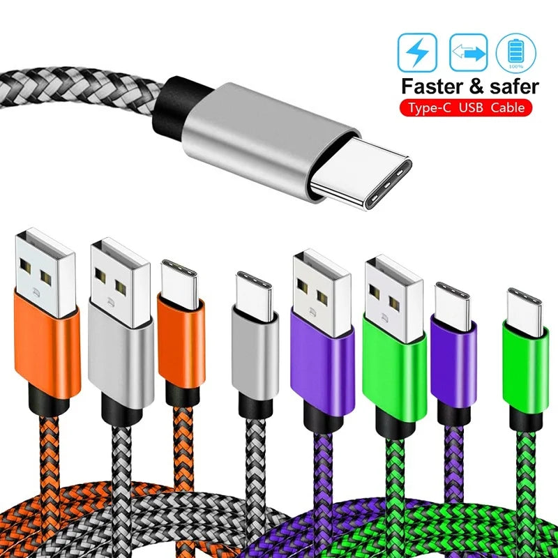 3M USB C Cable Date Sync 3A Fast Charging Mobile Phone Charger Zpaxo