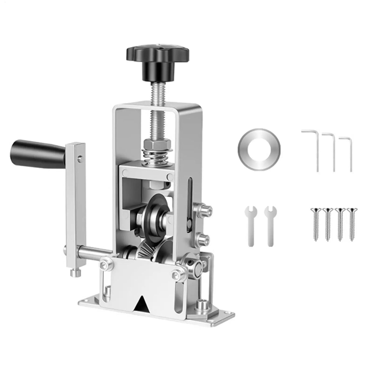 Wire Stripping Machine Manual Adjustable Hand Crank Tool Electrical Zpaxo