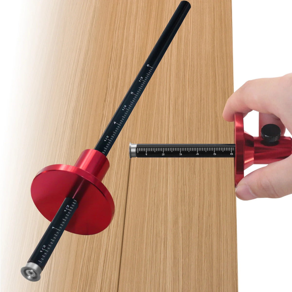 Woodworking Scribe Tool European Knob Adjustment Wood Marking Scriber Zpaxo
