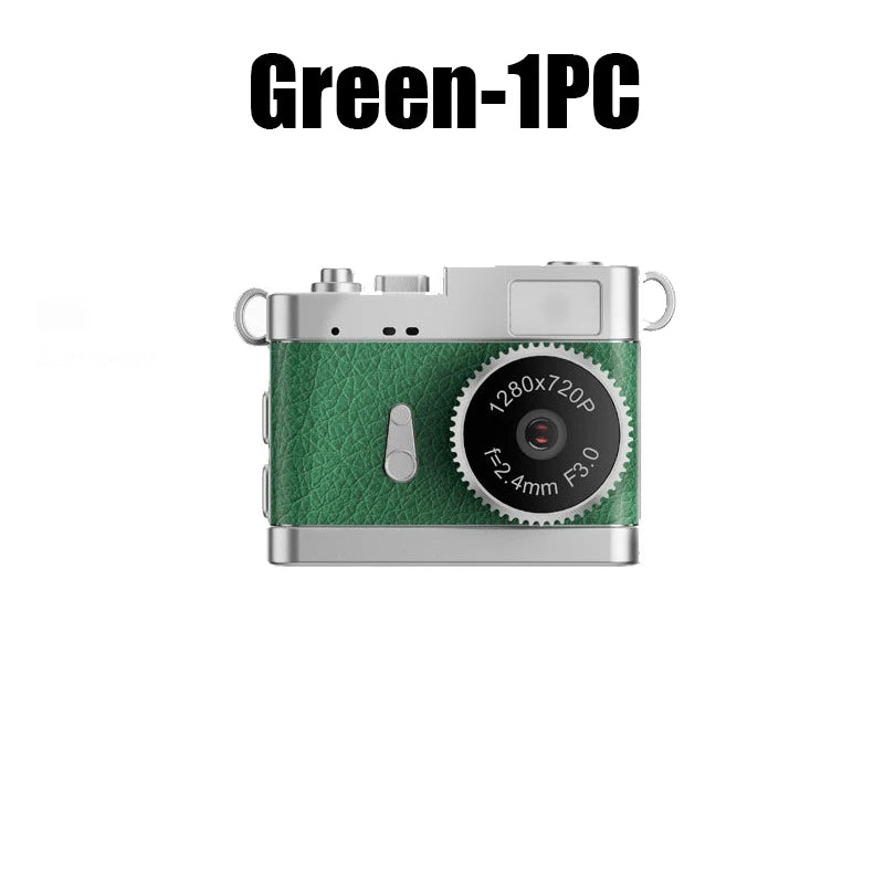 Lightweight Mini Campus Camera Students Stylish Portable Vlog Fashion Zpaxo Green 1PC