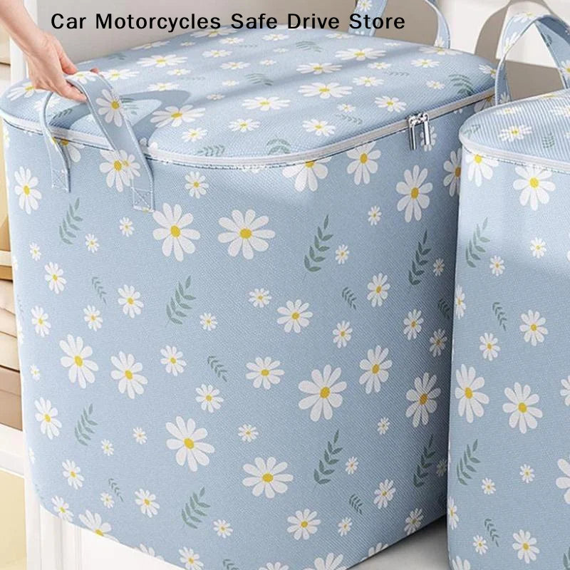 CMExtra Large Storage Box Lid Modern Space Saving Design Durable Zpaxo