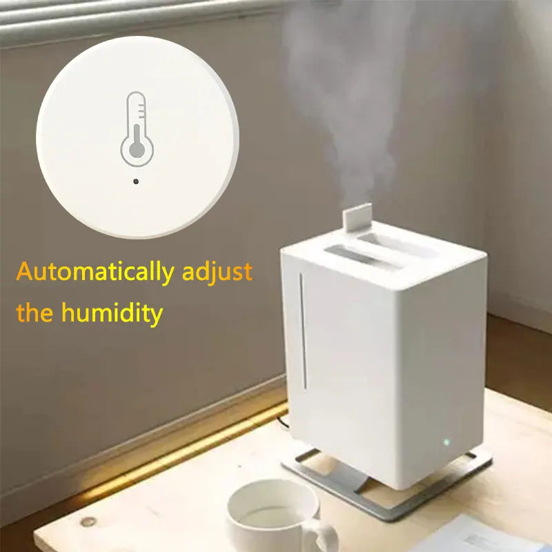 Tuya ZigBee 3.0 Temperature Humidity Sensor Indoor Hygrometer Thermometer Smart Home Work with Smart Life Alexa Google Assistant Zpaxo