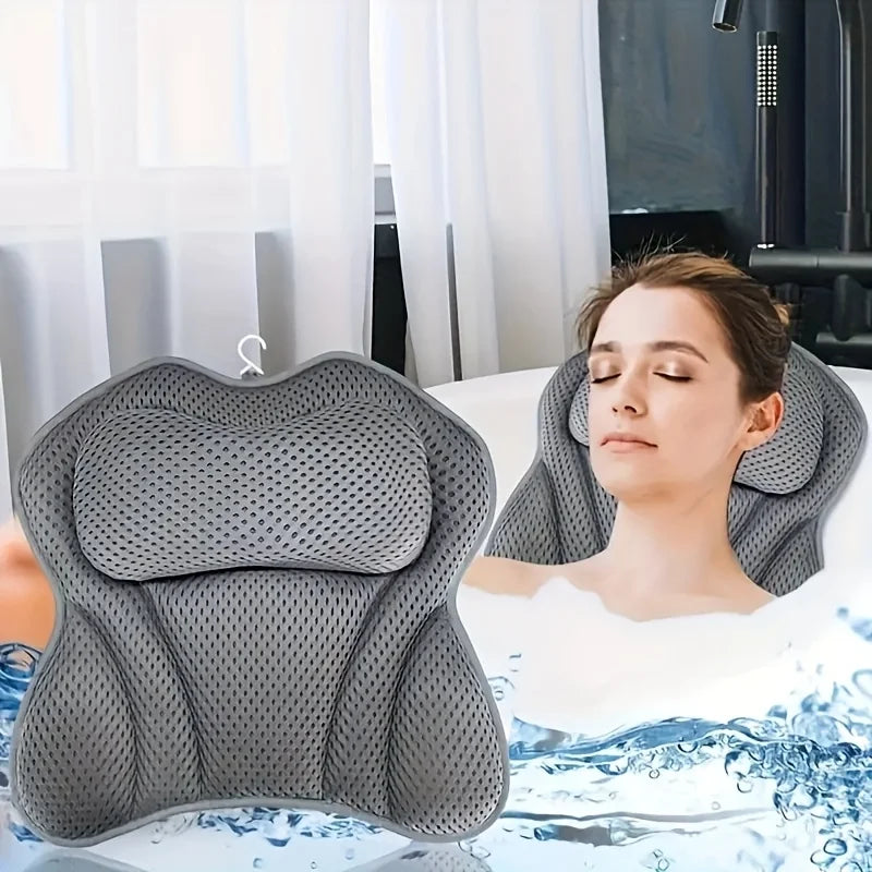 Comfortable Bathtub Pillow Designed Bathtubs Adjustable Design Fits Zpaxo