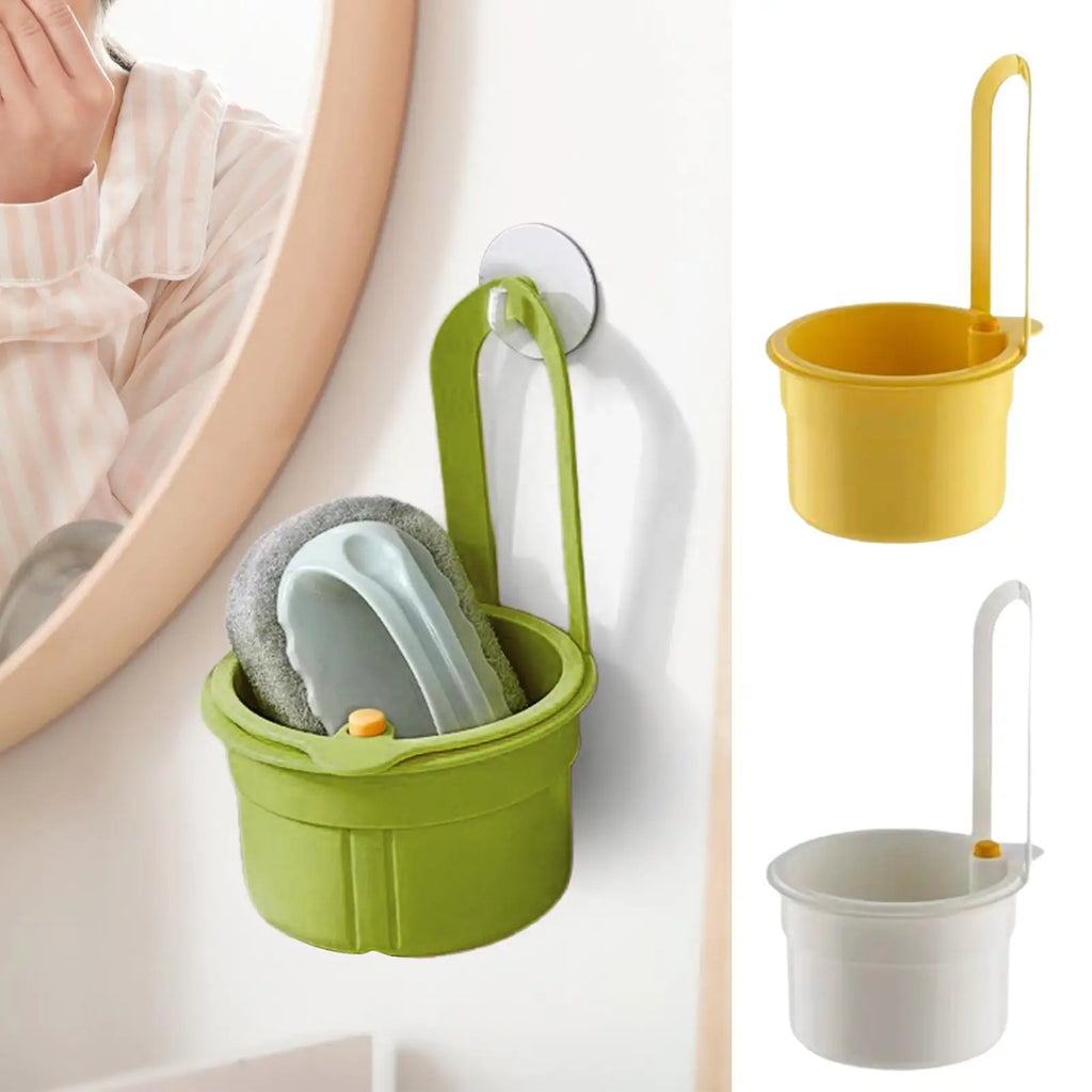 Kitchen Sink Strainer Basket One-click Opening Hanging Filter Faucet Zpaxo