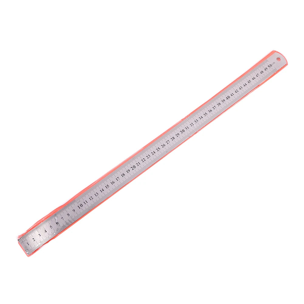 Straight Ruler Stainless Steel Stationery Drafting Supplies Precision Zpaxo