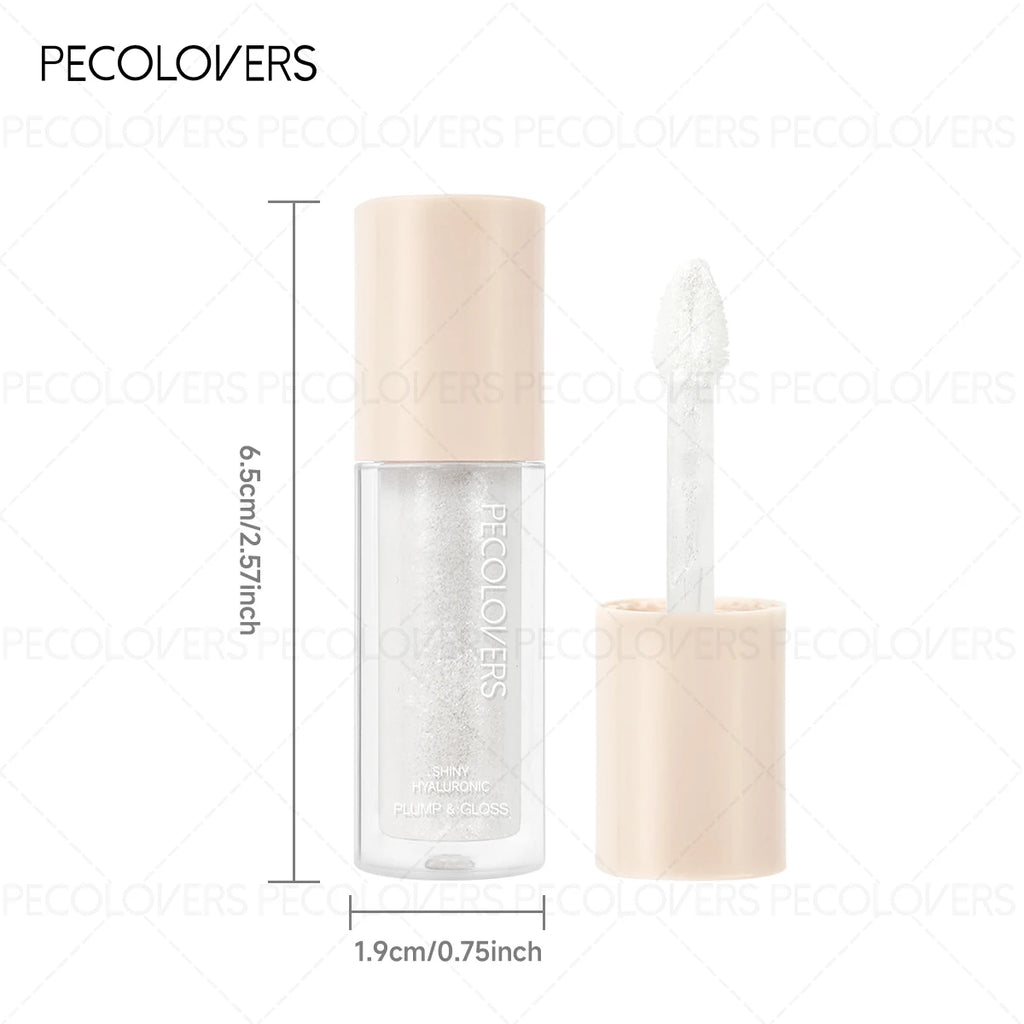Long-Lasting Shine Plumping Lip Gloss Mirror Moisturizing Glitter Liquid Lipstick Nutritious Lip Liquid Makeup Zpaxo