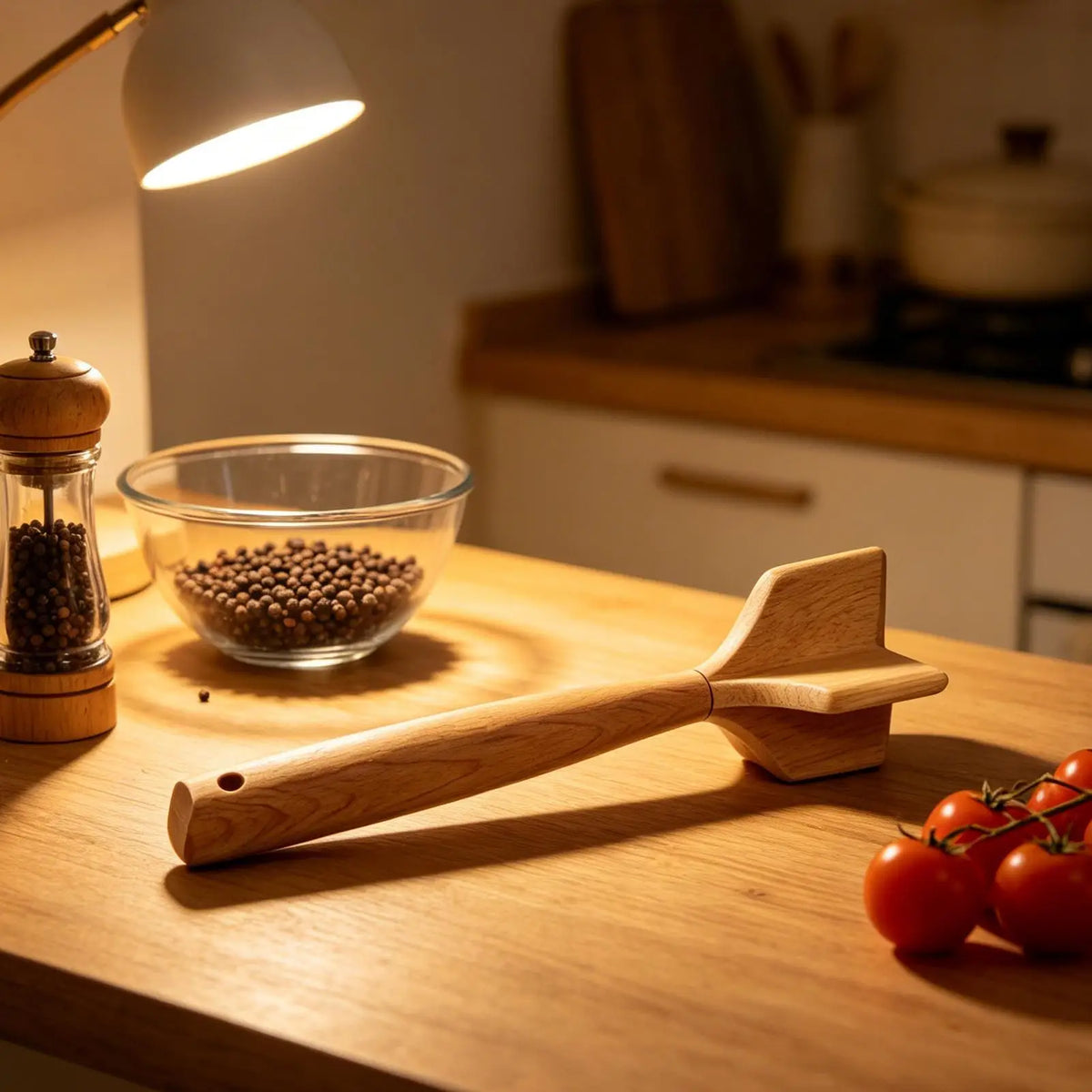 Meat Masher Portable Wooden Manual Tenderizer Smasher Ground Beef Zpaxo