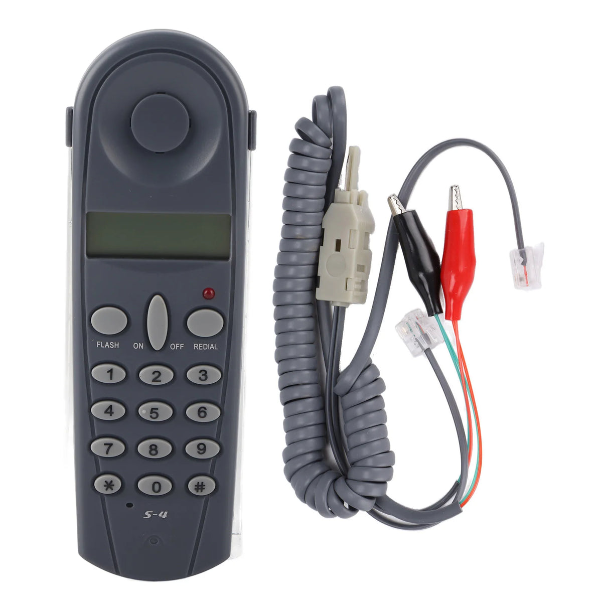 Electrical Tools Telecom Check Tool Telephone Butt Test Tester Zpaxo black