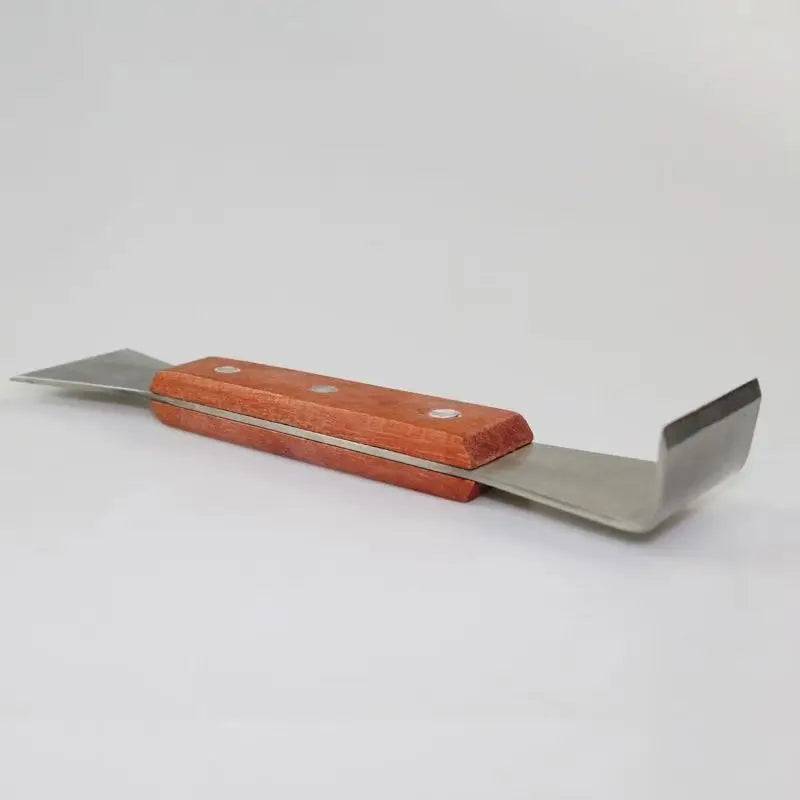 Stainless Steel Beekeeping Cleaning Knife Half Bending Scraper Bee Zpaxo