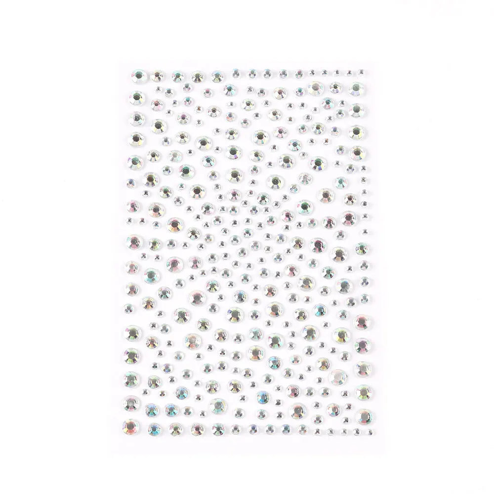 Face Gems Rhinestone Stickers for Festival, Halloween & Party