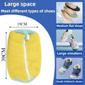 1 Wash Shoes Bag Padded Net Laundry Protector Fluffy Fibers Polyester Zpaxo 1PCS-yellow