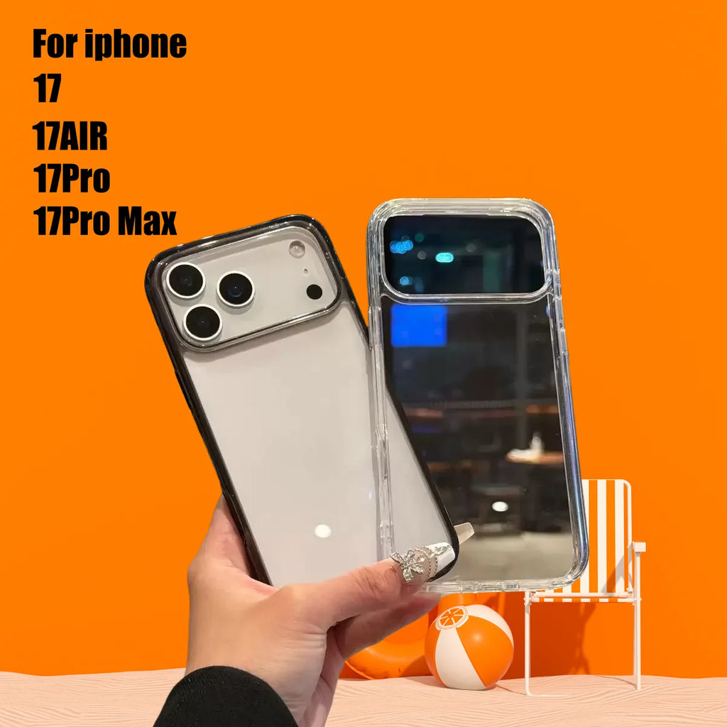 Suitable Apple 17 Max Four Corner Anti Drop Transparent Protective Zpaxo