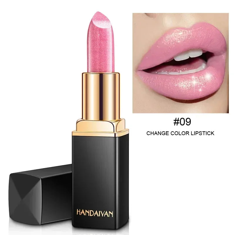 Professional Lips Makeup Waterproof Shimmer Long Lasting Pigment Nude Zpaxo 09
