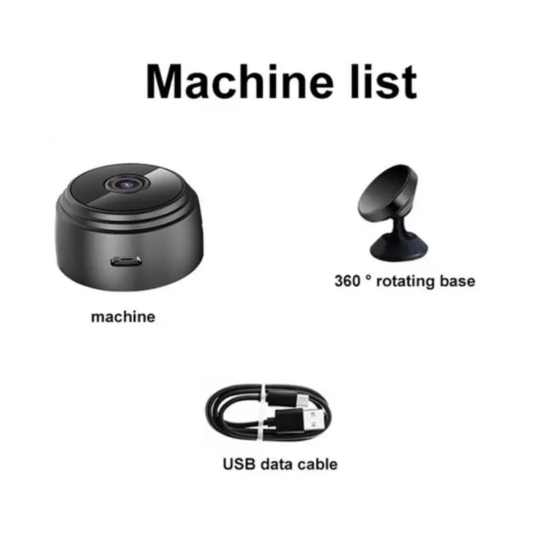 A9 Mini IP Camera Mobile 1080P HD WiFi Surveillance Cameras Sensor Camcorder Web Video Smart Home Safety Wireless Security Camer Zpaxo