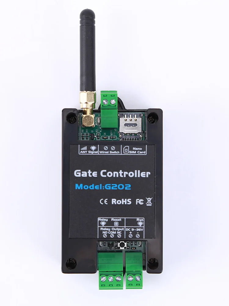 GSM Gate Door Opener Relay Switch Mobile Phone Remote Controller Call Zpaxo
